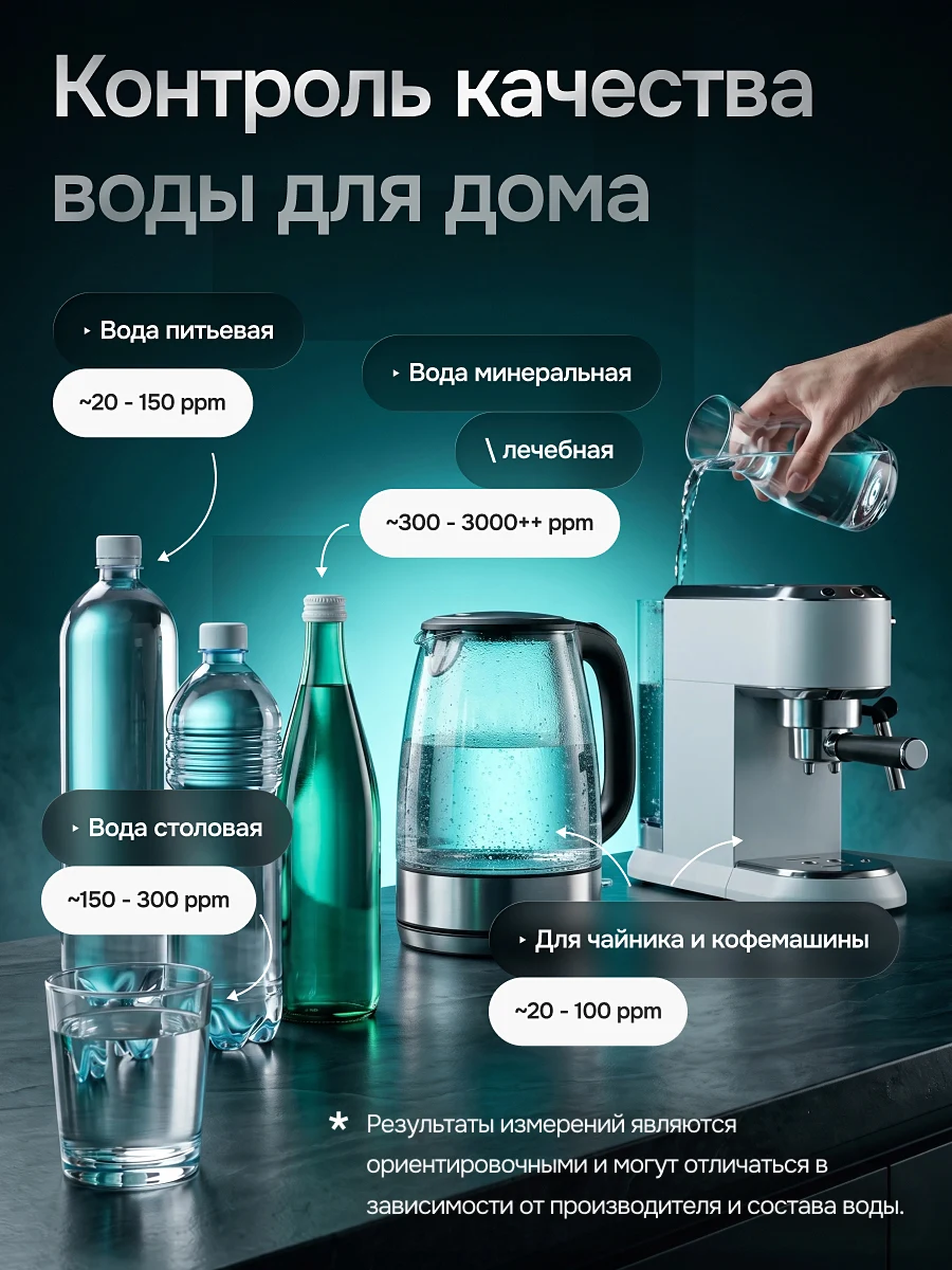 Тестер качества воды — слайд 6
