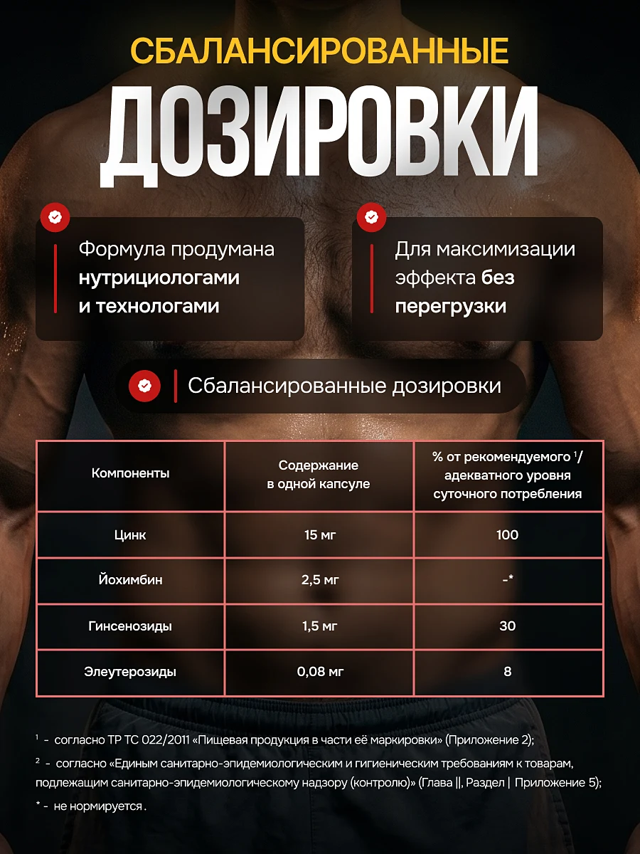 Йохимбин для мужчин — слайд 3